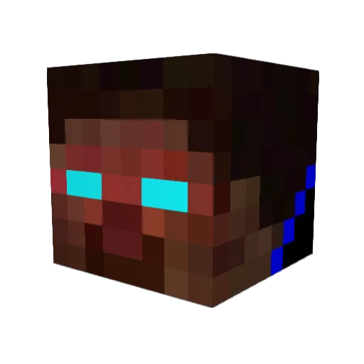 Vxc96 Minecraft avatar head, 3D render