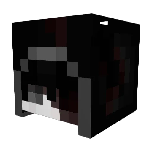 Vxmpie Minecraft avatar head, 3D render