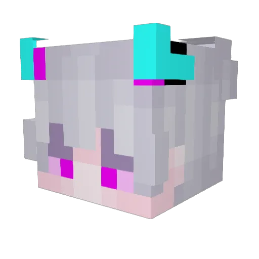 VyEdward Minecraft avatar head, 3D render