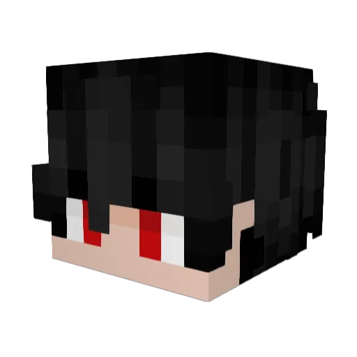 Vyke_Whitlock Minecraft avatar head, 3D render