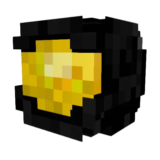 Vylour Minecraft avatar head, 3D render