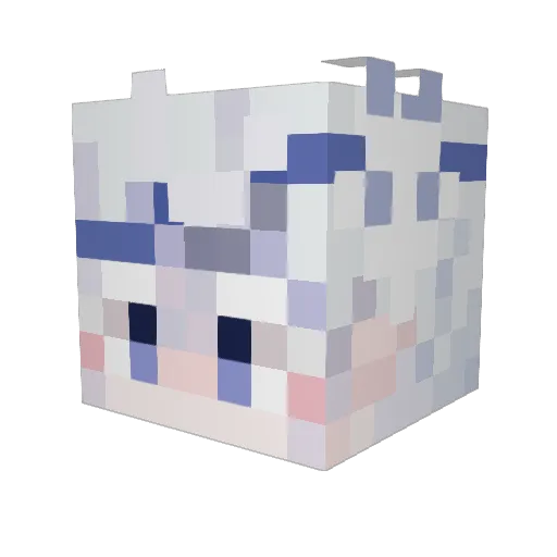 VynEverwinter Minecraft avatar head, 3D render