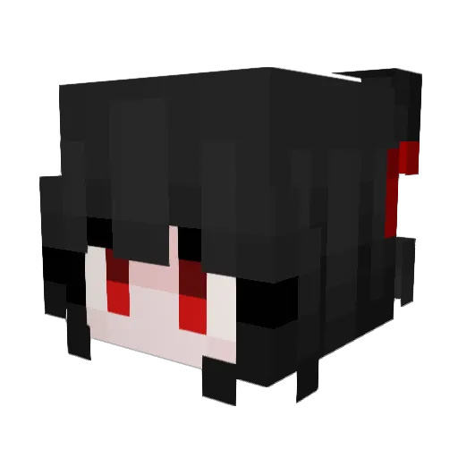 VynestraPvP Minecraft avatar head, 3D render