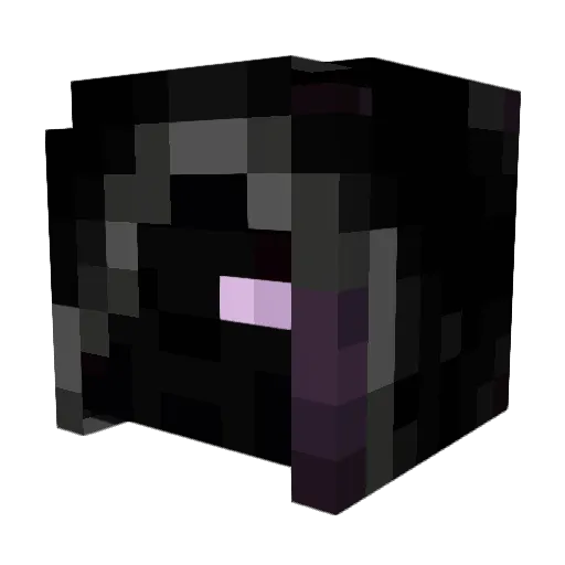 Vynikhai Minecraft avatar head, 3D render