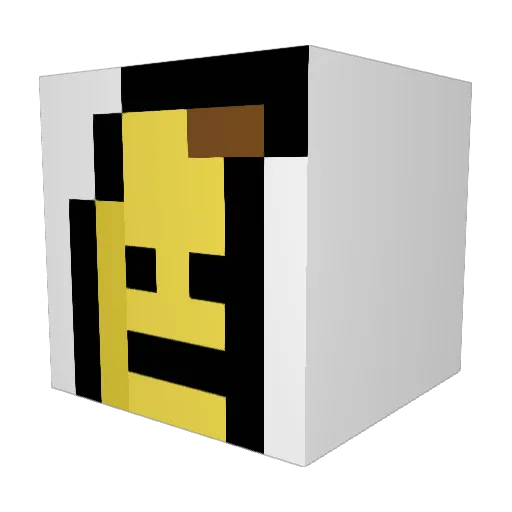 Vynn0307 Minecraft avatar head, 3D render