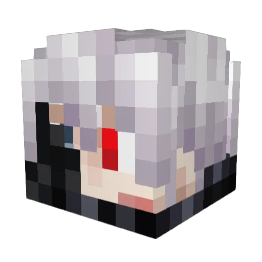 VypeDevz Minecraft avatar head, 3D render