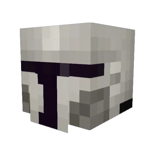 Vyper7 Minecraft avatar head, 3D render