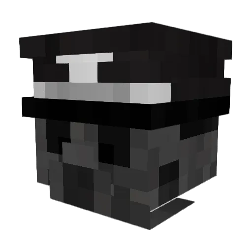 Vypex07 Minecraft avatar head, 3D render