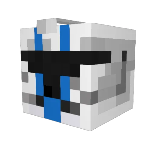 Vypxry Minecraft avatar head, 3D render