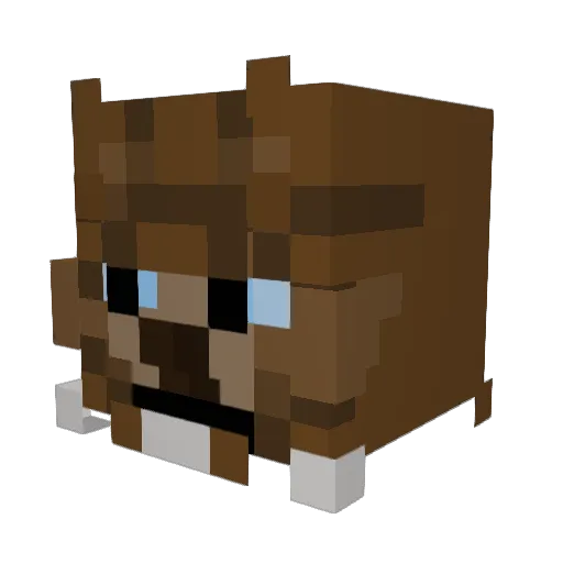 VyrSabra Minecraft avatar head, 3D render