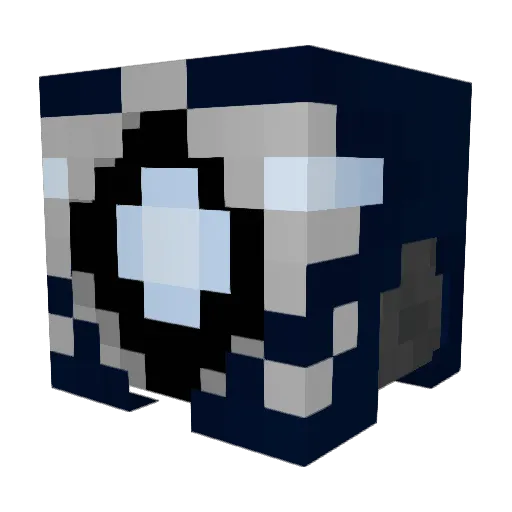 Vyrax17 Minecraft avatar head, 3D render