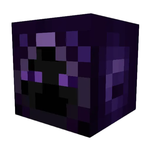Vyroxio Minecraft avatar head, 3D render