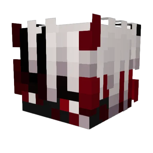 Vyzryaw_ Minecraft avatar head, 3D render