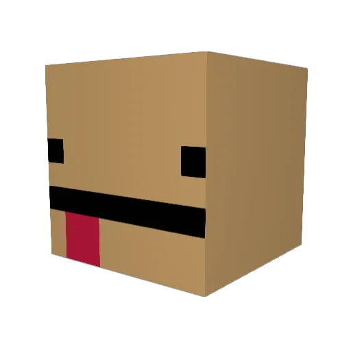 W1LD3ROP Minecraft avatar head, 3D render