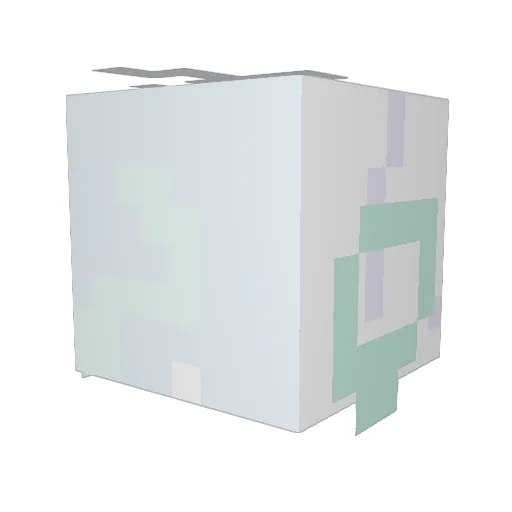 W1NT3R5494 Minecraft avatar head, 3D render