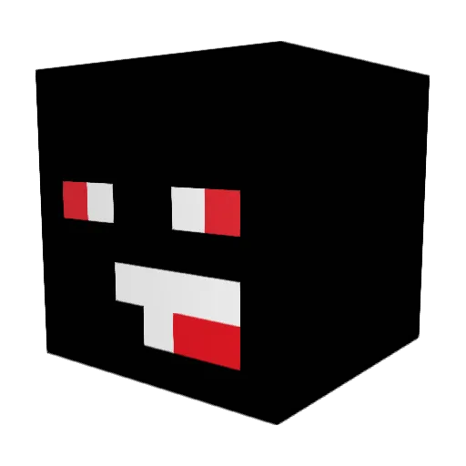 W1ZARDXAVIER Minecraft avatar head, 3D render