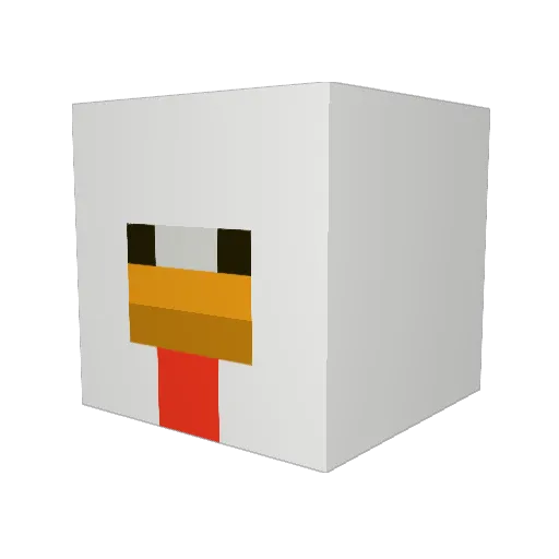 W1ldC4rd2643 Minecraft avatar head, 3D render