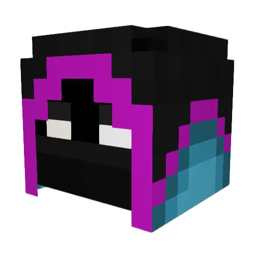 W1llyErn0n Minecraft avatar head, 3D render