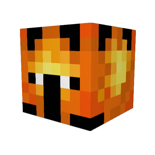 W1lson93 Minecraft avatar head, 3D render
