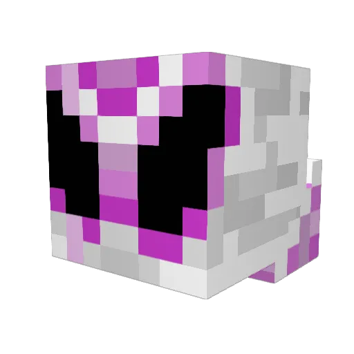 W1ndWolf Minecraft avatar head, 3D render