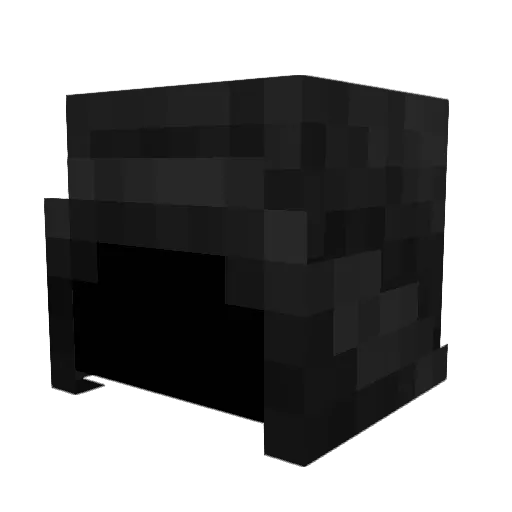 W4LK3RXD Minecraft avatar head, 3D render