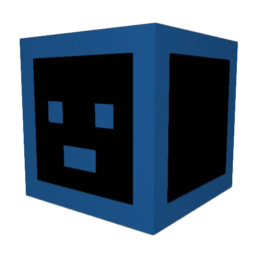 W4n1e Minecraft avatar head, 3D render