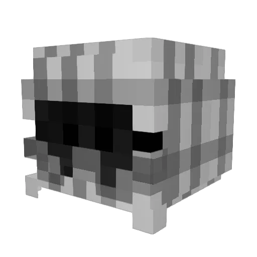 W4rz3n Minecraft avatar head, 3D render