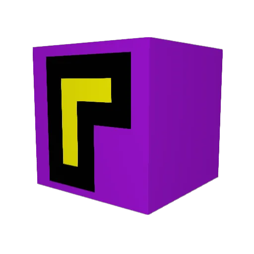 WALUI_ Minecraft avatar head, 3D render
