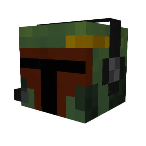 WARSIE_ Minecraft avatar head, 3D render
