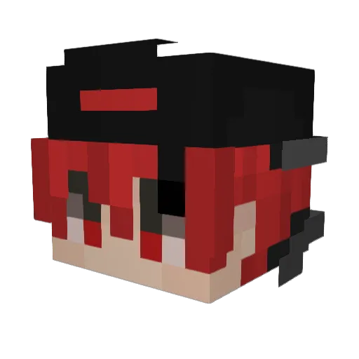 WASPYSHIN Minecraft avatar head, 3D render
