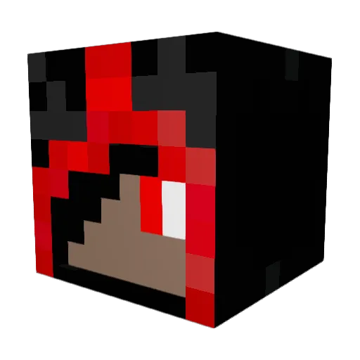 WATSONATOR12 Minecraft avatar head, 3D render