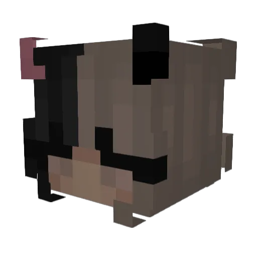 WAsssssssss Minecraft avatar head, 3D render