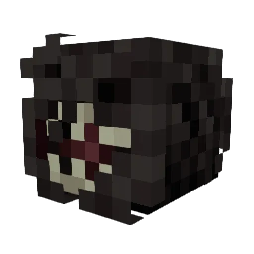 WD725 Minecraft avatar head, 3D render