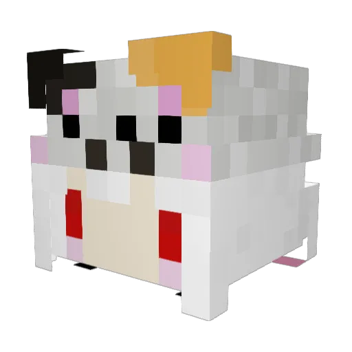 WDR_FakerHK Minecraft avatar head, 3D render