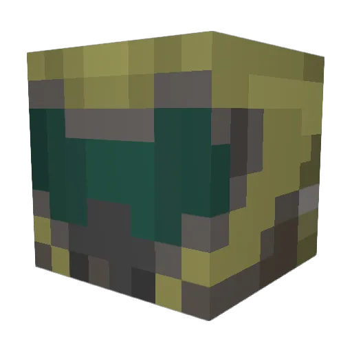 WD_G4m3r Minecraft avatar head, 3D render