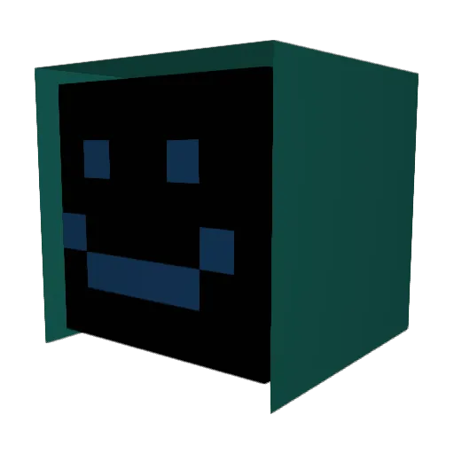 WDoohan Minecraft avatar head, 3D render