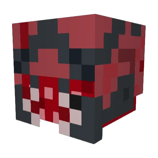WEELOW805 Minecraft avatar head, 3D render