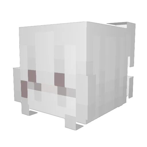 WELTiTA Minecraft avatar head, 3D render