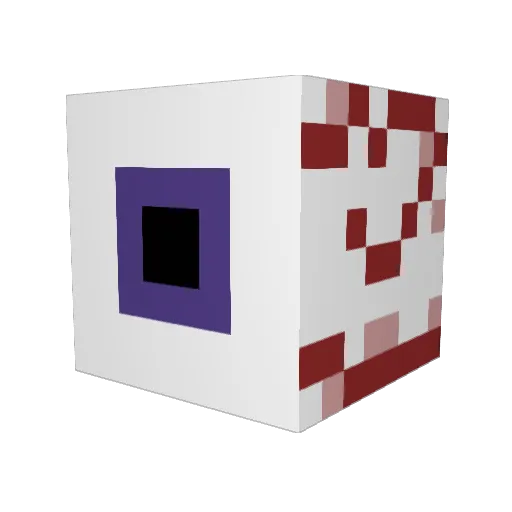 WFGuy Minecraft avatar head, 3D render