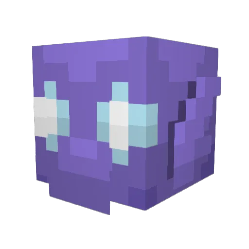 WHY_CK Minecraft avatar head, 3D render