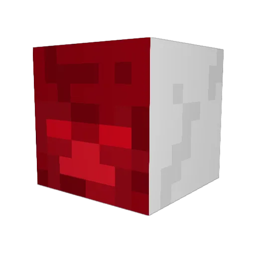 WHlTEWlNE Minecraft avatar head, 3D render