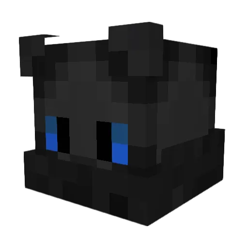 WILDCATS42 Minecraft avatar head, 3D render