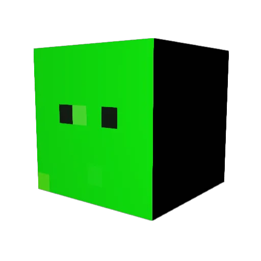 WILDRENG Minecraft avatar head, 3D render