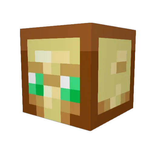 WILGOTackeby10 Minecraft avatar head, 3D render