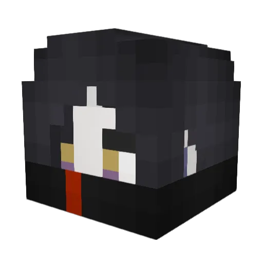 WILLEMAAINI Minecraft avatar head, 3D render