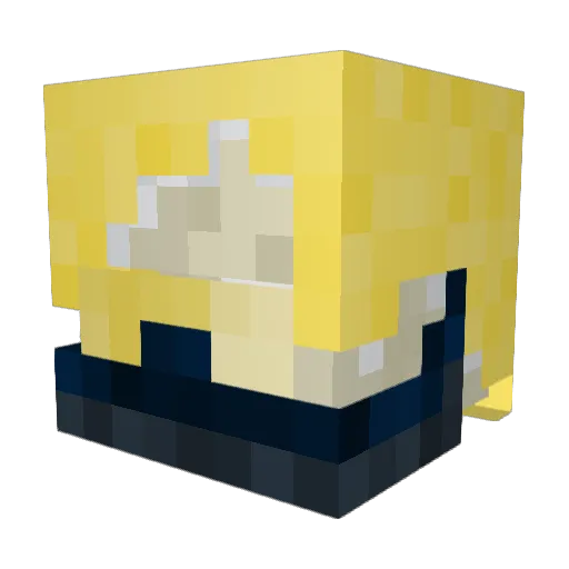 WILLIAMP33 Minecraft avatar head, 3D render