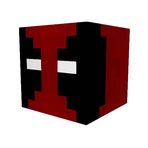 WILLIS1120 Minecraft avatar head, 3D render