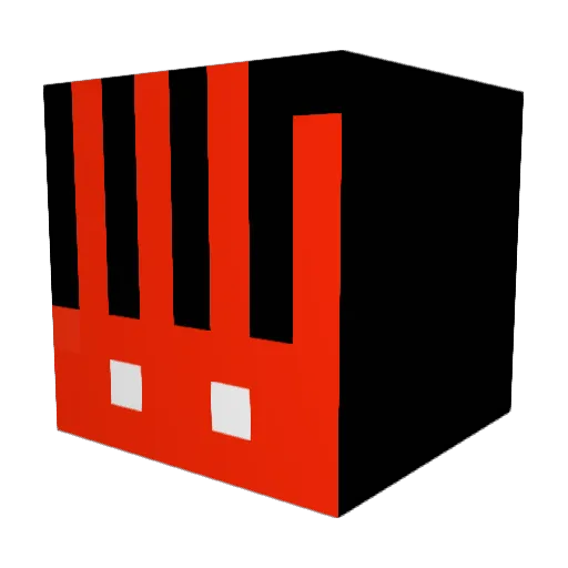 WILSON101 Minecraft avatar head, 3D render