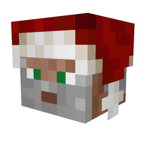 WLindell33 Minecraft avatar head, 3D render