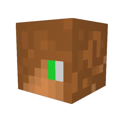 WMyatt69 Minecraft avatar head, 3D render